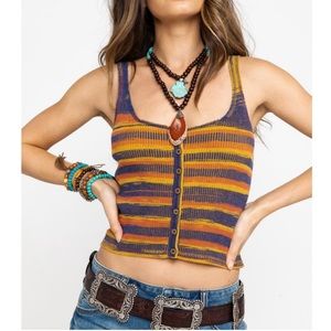 Shyanne button down Tank top